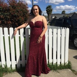 Prom dress size 15